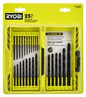 Ryobi Pc Black Oxide Drill Set A972501 Metal Wood Plastic Open. Price: $14.99.