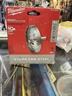 Milwaukee 49-57-8649 4-1/2" One-piece Sheet Metal Carbide Hole Cutter Used. Price: $59.00.