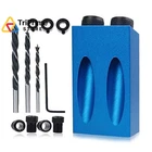 Zlmondee 14PCS Pocket Hole Jig Kit, 15 67X38MM / 2.64X1.50IN, Blue, Black New. Price: $18.17.