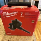 Milwaukee Wood Boring Bit Set Selfeed High Speed Steel Plumber Auger 7 Piece New. Price: $143.99.