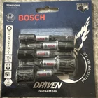 Bosch Driven 2-IN Nutsetter Impact Driver Bit -piece Model #ITDNSV205 New. Price: $11.00.