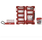 Milwaukee Shockwave Impact Duty Drill And Driver Bit Set 75-PIECE 1/4" New. Price: $43.99.