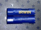 (2) Irwin Bi-metal Hole 11/16IN. 17MM IR-373011BX Two Saws New. Price: $22.95.