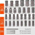 Stripped Bolt Extractor Impact Socket Set 32 Pcs Damaged Remover Easy Out New. Price: $57.28.