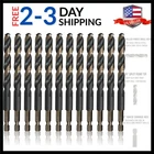1/8" Quick Change Shank High Speed Steel Drill Bit, Kfdhex Series Pack Of 12 New. Price: $21.84.