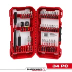 Milwaukee Shockwave Impact Duty Driver Bit Set 34PC New. Price: $27.99.