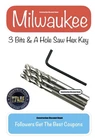 Pack Milwaukee 49-56-8010 1/4" 3-1/2" High Speed Steel Pilot Bit W/ Hex Key New. Price: $15.96.
