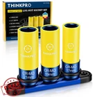 Thinkpro 1/2" Drive Lug Nut Socket Set 3-PC 17/19/21MM Non Marring New. Price: $34.99.