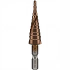 M35 Cobalt Step Drill Bit Metric 3MM-14MM, Hss-co 5% Spiral Flute Cone... New. Price: $38.22.