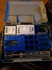 Cabinet Makers Guide Set. Jig And Metal That Makes Holes Kreg Used. Price: $27.98.