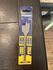Irwin Speedbor 88818 Steel Spade Drill Bit 1-1/8 Impact Silver New. Price: $8.99.
