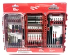 Milwaukee 75 Pc Impact Drill Drive & Fasten Bit Set Shockwave 48-32-4098 New. Price: $52.99.