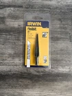 Irwin 10231 #1 Unibit Step Drill Bit, 1/8" - 1/2", Speed Point New. Price: $17.99.