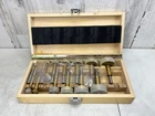 Drill Master 16PC Forstner Bit Set-tin Sizes 1/4 -2-1/8 39812 Wood Case Read!! Used. Price: $22.95.