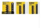 3 Packs Dewalt DW2067 Torx Insert Bit Set 7-PIECE Steel Heat Treated 4004008 New. Price: $13.44.