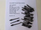 Hertel Hhs 135 Threaded Shank Long Drill Bits, #27 0.144" Oal 2-1/8" Lot (25) New. Price: $33.00.
