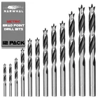 Brad Point Wood Drill Bit Set - Metric Sizes (12 Pack With Storage Case) Carp... New. Price: $25.34.