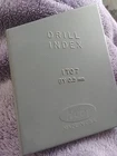Huot Drill Index Metal Box To 7 By O.5MM Metric Usa St. Paul 13 Bits Excellent Used. Price: $75.00.