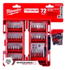 Milwaukee Shockwave Impact Duty Diver Bit Set, Wear Guard Tip - 72 Piece New. Price: $38.97.