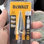 Dewalt Step Drill Bit 1/8-7/8 In, 13 Hole Sizes, Model DWA1710234DF New. Price: $30.00.