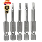 Fixinus 5 Pieces Magnetic Triangle Screwdriver Bits Set, 1/4 Inch Hex New. Price: $10.99.