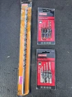 Sears Craftsman Usa Nos 2X Screw Pilot Set 66260 & Masonry Drill Bit 67332 New. Price: $45.00.