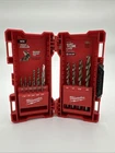 Milwaukee 15 Piece Cobalt Red Helix Kit, 48-89-2331, Hard Metal Used. Price: $19.95.
