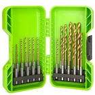 Greenworks 22-PC Titanium Twist Drill Bit Set, 135 Tip High Speed Steel New. Price: $32.89.