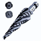 Toolant Four Spiral Flute Cobalt Step Drill Bit(pro), 1/8"-1/2" Impact Ready ... New. Price: $28.23.