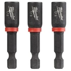 Milwaukee 49-66-4522 1/4" X 1-78" Shockwave Magnetic Nut Driver 3-PACK New. Price: $16.53.