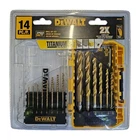 Dewalt DW1341 14-PIECE Titanium Speed Tip Drill Bit Set New Sealed Toughcase+. Price: $23.59.