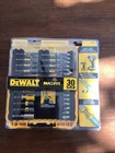 Dewalt DWAMF30 Maxfit 30-PC Impact Rated Screwdriving Bit Set W/ Toughcase New. Price: $12.99.