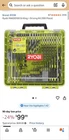 Ryobi Drilling And Driving Kit (90-PIECE) Missing One Used. Price: $18.00.