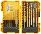 Dewalt DW1342 21 Pieces Titanium Tip Drill Bit Set New. Price: $22.99.