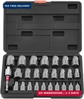 Vevor 27PCS Screw Extractor Set Hex Head Multi-spline Easy Out Bolt New. Price: $45.48.