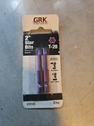 Lot Of Grk T-20, 2-IN. Purple Steel Star Bits, Two 2-PACKS = 187435 New. Price: $5.70.