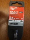Milwaukee Tool 48-20-7479 Hammer Drill Bit, Sds Plus, 1/2X24 In New. Price: $27.99.