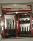 Craftsman 30 Pc Drill/drive Set In Black/silver/red Hard Case, 64420 New. Price: $35.85.