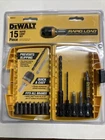 Brand New Dewalt DW2513 15-PIECE Pc Rapid Load Quick Accessory System Bit Set. Price: $24.99.
