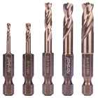 Nordwolf 5-PIECE M35 Cobalt Stubby Drill Bit Set For Stainless Steel & Hard M... New. Price: $37.08.