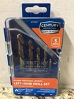Century Drill & Tool 74105 Cobalt Left Hand Bit, Piece Set New. Price: $25.20.