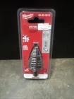 Milwaukee Jam-free High Speed Steel Step Drill Bit #12, 7/8" 1-3/8" 48-89-9212 New. Price: $29.99.