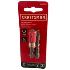 3 Piece Craftsman 2IN SQ2 Square Screwdriver Bit Set Impact Rated + Sleeve Lock New. Price: $9.00.