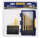 Irwin 15 Piece Titanium Turbomax Metal Drill Bit Set With Case - 3018009 New. Price: $21.99.