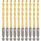Baidets Hex Shank Drill Bits - Set Of 10PCS, Inch Premium 3/16IN, New. Price: $23.91.