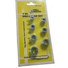 Drill Master 7 Pc Bit Stops Lock Onto Control Depth - Sealed Nos New. Price: $9.60.