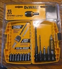 Dewalt DW2513 15-PIECE Rapid Load Quick Change Accessory System New. Price: $29.95.