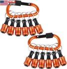 12PCS Bit Holders 1/4 Socket, Hex Shank Screwdriver For Impact New. Price: $26.74.