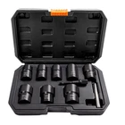 9PCS Bolt Nut Screws Extractor Socket Set, Lug Driver Tools, 1/2" Dri... New. Price: $57.85.