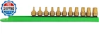 Mayhew Tools 16003 Low Profile Dual Drive Bit Set, 11-PCS Torx, Titanium Coated New. Price: $100.96.